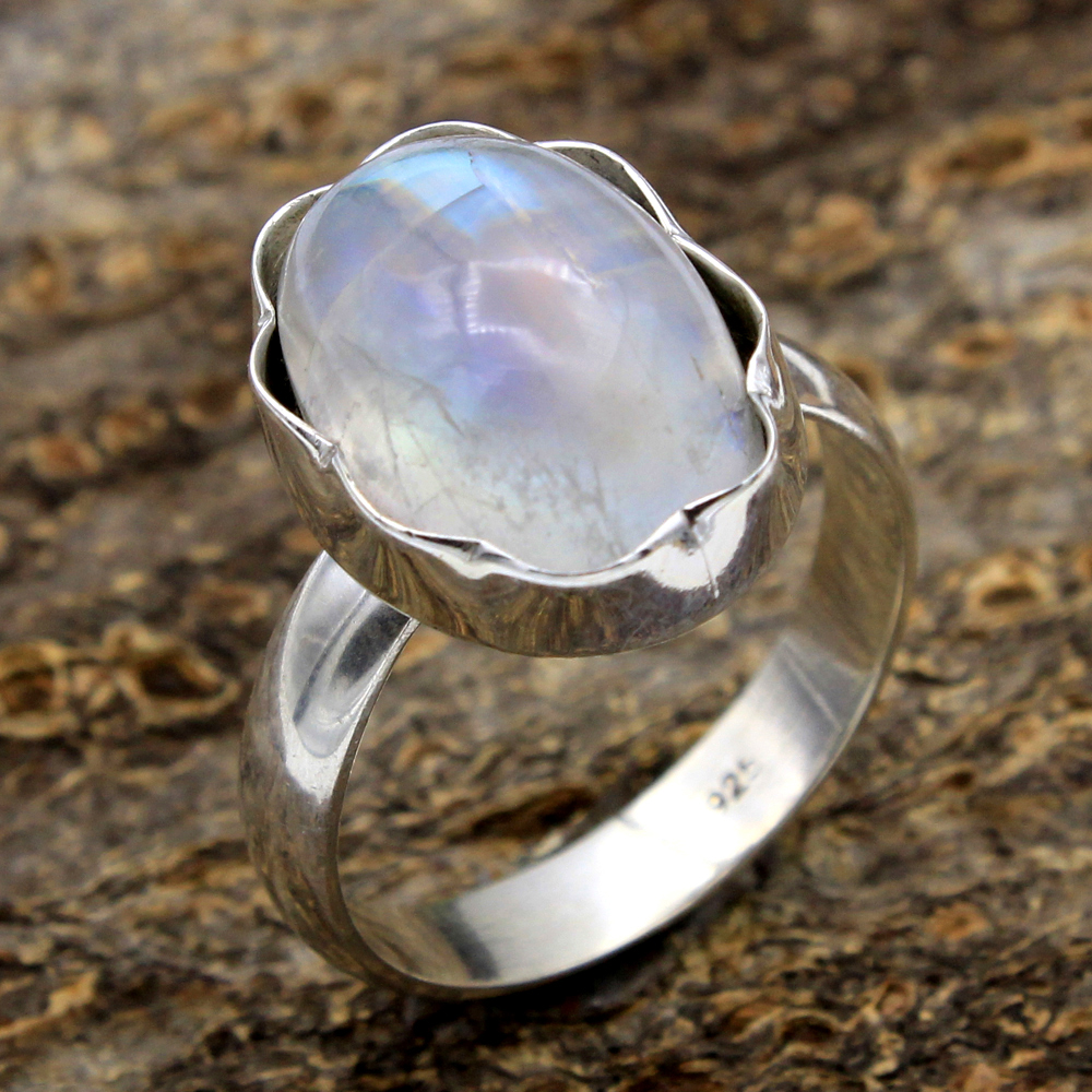 Gemstone Ring Handmade Jewelry Silver Ring