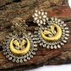 Crystal Earring Ethnic Jewelry Gold Plated Jewelry Handmade Jewelry Silver Jewelry Women Earring