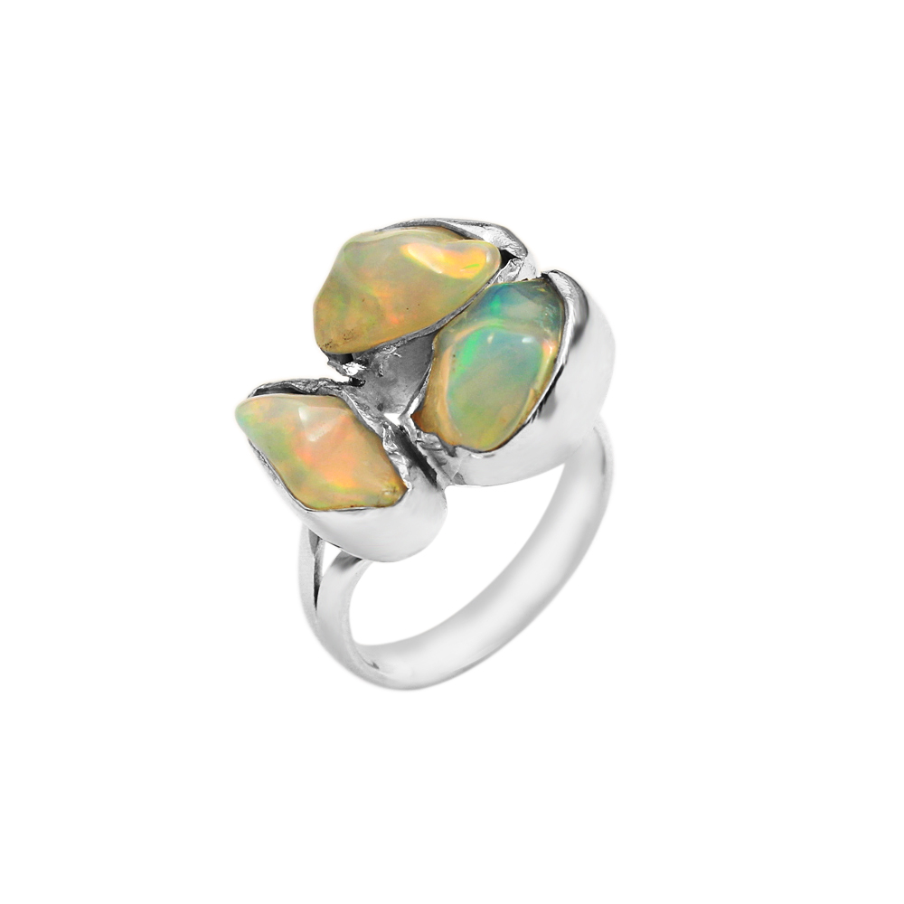 Fashion Jewelry Handmade Jewelry Opal Ring Silver Jewelry Women Jewelry