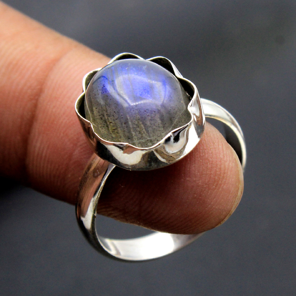 Gemstone Ring Handmade Jewelry Silver Ring Valentine Gift Women Ring